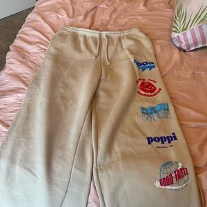 popi straight peg sweatpants